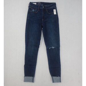 NEW GAP Mid Rise Super Skinny Ankle Legging Jeans Super Stretch Women's 8T 29